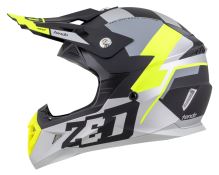Přilba X1.9 TENDO, ZED (černá matná/tmavě šedá/světle šedá/žlutá fluo) 2026 (1)