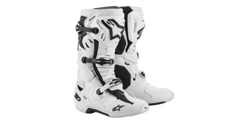 Boty TECH 10 SUPERVENTED, ALPINESTARS, perforované (bílá) 2027