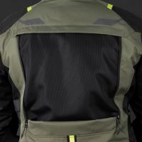Bunda ROCKLAND DRY2DRY™, OXFORD ADVANCED (zelená khaki/černá/žlutá fluo) (10)