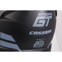 Přilba Integral GT 2.0 Ikon, CASSIDA (černá matná/šedá, balení vč. Pinlock folie) (2)