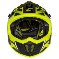 Přilba Cross Pro 2 Contra, CASSIDA (žlutá fluo/černá/šedá/bílá) (1)