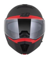 Přilba F19, ZED (černá matná/červená fluo/šedá) 2026 (6)