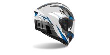 Přilba ST 501 BIONIC, AIROH (bílá/modrá) (4)