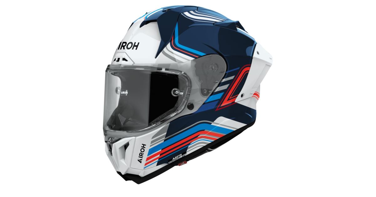 Rimoto Přilba GP800 Hurricane, AIROH (lesklá) 2026 | Rimoto.cz