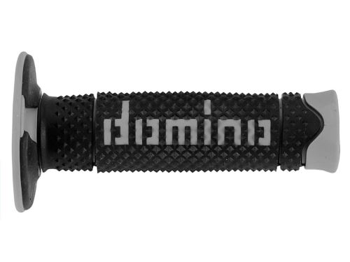 Gripy A260 (offroad) délka 120 mm, DOMINO (černo-šedé)