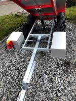 Hydraulicky sklápěný vozík za čtyřkolku s velkou korbou (9)