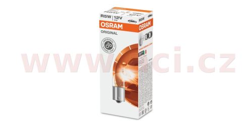 Žárovka R5W 12V 5W (patice BA15s) OSRAM (sada 10 ks)