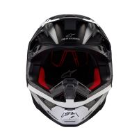 Přilba SUPERTECH S-M10 AMPRESS, ALPINESTARS (černá matná/bílá) 2026 (5)