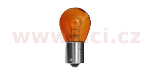 Žárovka 12V 21W (patice BAU15s) oranžová (sada 10 ks)