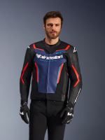Bunda GP FORCE V2, ALPINESTARS (černá/modrá/červená fluo) 2027 (3)