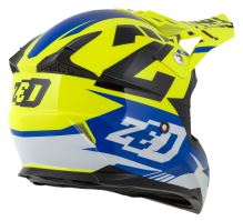 Přilba X1.9D TARGA, ZED, dětská (žlutá fluo/modrá/černá/bílá) 2026 (6)