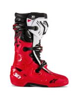 Boty TECH 10 ENDURO, ALPINESTARS (červená/černá/bílá) 2027 (1)