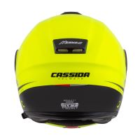 Přilba Modulo 2.1 Compass, CASSIDA (žlutá fluo/černá/stříbrná/červená, plexi s přípravou pro Pinlock) 2026 (5)
