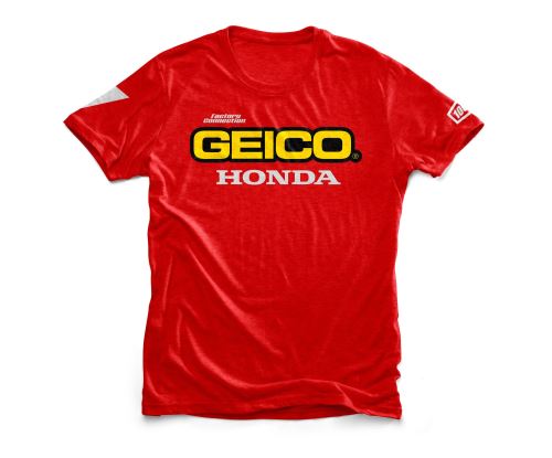 triko Standart Geico Honda, 100 - USA (červená)