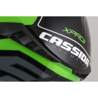 Přilba Cross Pro 2 Contra, CASSIDA (zelená perleť/černá/šedá/bílá) (2)