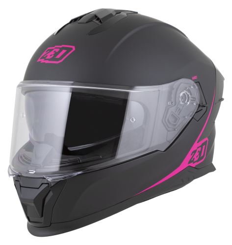 Přilba K40, ZED (černá matná/růžová) 2026