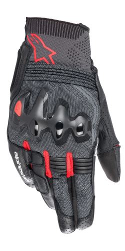 Rukavice MORPH SPORT, ALPINESTARS (černá/červená fluo/tmavě šedá)