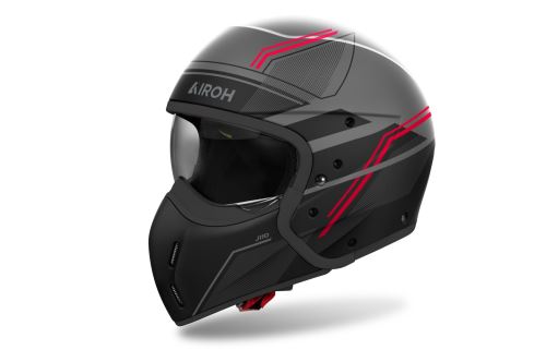 Přilba J110 Slim, AIROH (červená matná) 2026