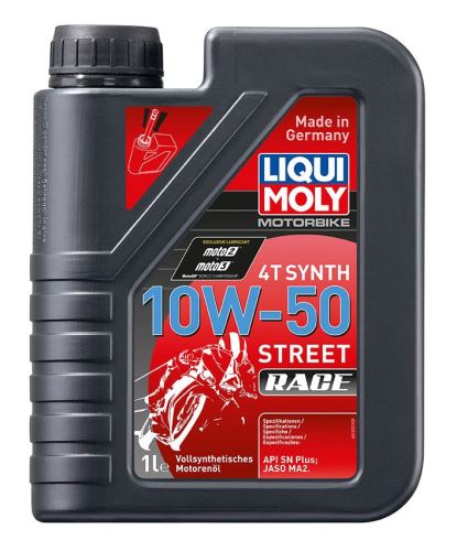 LIQUI MOLY Motorbike 4T Synth 10W50 Race, plně syntetický motorový olej 1 l