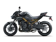 Kawasaki Z900 Šedá se zlatým rámem 2026 (1)