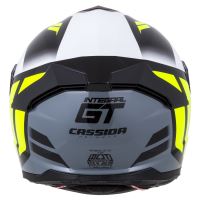 Přilba Integral GT 2.0 Ikon, CASSIDA (bílá/žlutá fluo/šedá/černá, balení vč. pinlock folie) (9)