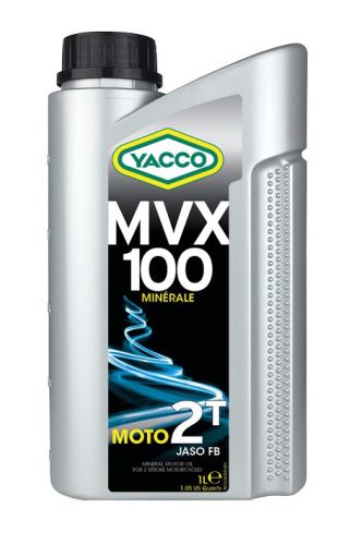 YACCO motorový olej minerální MVX 100 2T 1l