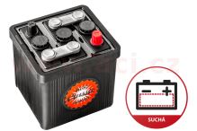 6V, 66Ah baterie, 360A, A-TECH 187x169x191, suchá - bez elektrolytu, CLASSIC 6V, 66Ah baterie, 360A, A-TECH 187x169x191, suchá - bez elektrolytu, CLASSIC