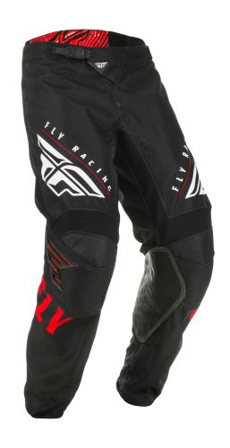 Kalhoty KINETIC K220, FLY RACING (červená/černá/bílá)