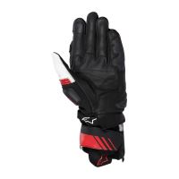 Rukavice GP PLUS R V3, ALPINESTARS (černá/bílá/červená) 2027 (1)