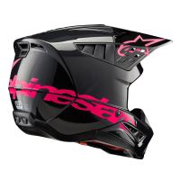Přilba S-M5 CORP, ALPINESTARS (černá/růžová) 2027 (3)