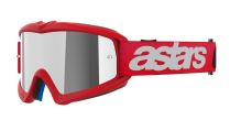 Brýle VISION YOUTH BLAZE, ALPINESTARS, dětské (červená, zrcadlové stříbrné plexi) 2027 Brýle VISION YOUTH BLAZE, ALPINESTARS, dětské (červená, zrcadlové stříbrné plexi) 2027