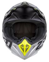 Přilba X1.9 TENDO, ZED (černá matná/tmavě šedá/světle šedá/žlutá fluo) 2026 (6)