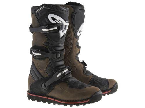 Boty TECH TRIAL, ALPINESTARS (olejovaná kůže)