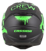 Přilba Cross Cup 2 Crew, CASSIDA (černá matná/zelená fluo) 2026 (3)