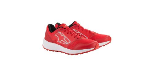 Boty META TRAIL SHOES, ALPINESTARS (červená/bílá)