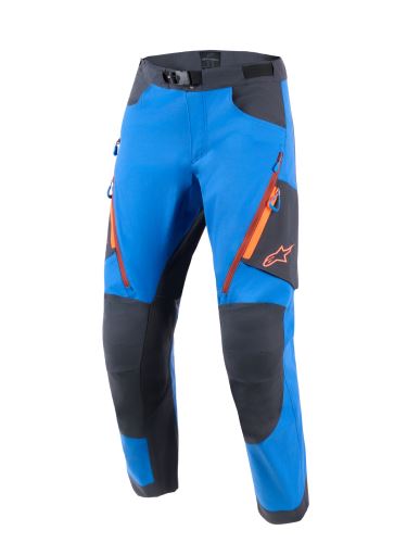 Kalhoty MAXDURA DUAL, ALPINESTARS (modrá/tmavě šedá/oranžová) 2027