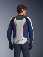 Bunda AST V3 AIR, ALPINESTARS (bílá/modrá/červená/černá) 2027 (5)