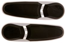 Slidery špičky pro boty SMX PLUS model 2013/14, ALPINESTARS (bílé/černé, pár)