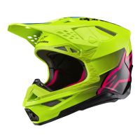 Přilba SUPERTECH S-M10 UNITE, ALPINESTARS (žlutá fluo/černá/růžová) 2026 Přilba SUPERTECH S-M10 UNITE, ALPINESTARS (žlutá fluo/černá/růžová) 2026