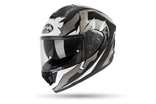 Přilba ST 501 BIONIC, AIROH (bílá/černá , vel. XS)