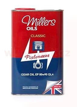 MILLERS OILS minerální převodový olej Classic Gear Oil EP 80w90 GL4 1l