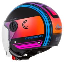 Přilba Handy Metropolis, CASSIDA (černá/tyrkysová/gradient) 2026 (2)