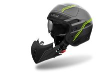 Přilba J110 Slim, AIROH (žlutá matná) 2026 (3)