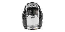 Přilba F2 Carbon GRANITE, FLY RACING - USA (bílá/černá/šedá, se systémem ochrany MIPS) (1)