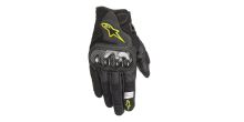 Rukavice SMX-1 AIR 2, ALPINESTARS (černé/žluté fluo) 2026 Rukavice SMX-1 AIR 2, ALPINESTARS (černé/žluté fluo) 2026