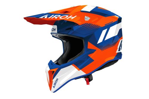 Přilba WRAAAP Vision, AIROH (oranžová-modrá lesklá) 2027