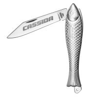 Kapesní nůž Mikov Rybička s logem CASSIDA (1)