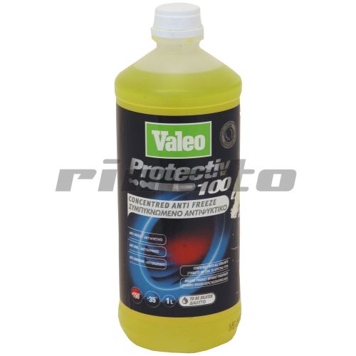 VALEO Protectiv 100, 1 l (žlutá) nemrznoucí kapalina pro chladiče, 100  koncentrát, pro te