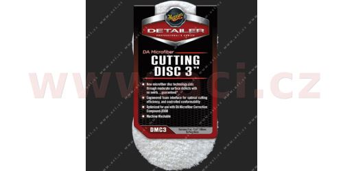 MEGUIARS DA Microfiber Cutting Disc 3-palcový leštící kototuč (2 ks)