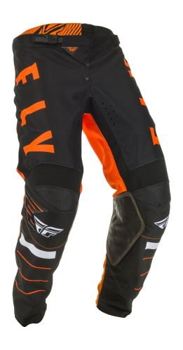 Kalhoty KINETIC K120, FLY RACING (oranžová/černá/bílá)
